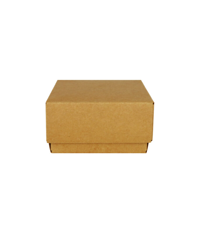 Kraft Brown Square Craft Paper Boxes Pk Looksharpstore