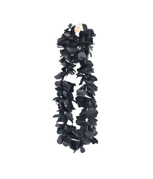 Black Flower Lei