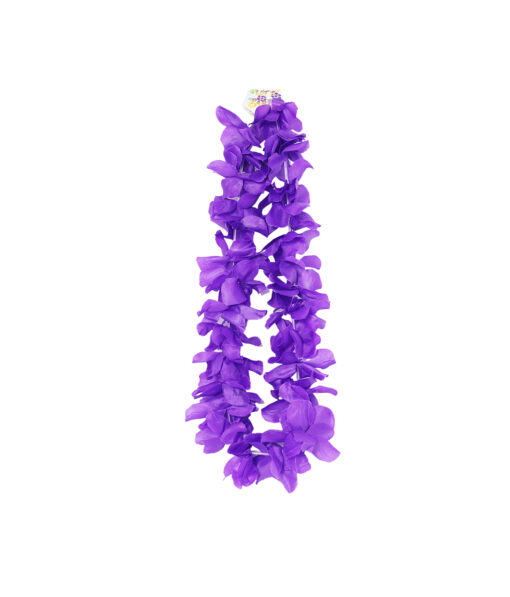 Purple Flower Lei