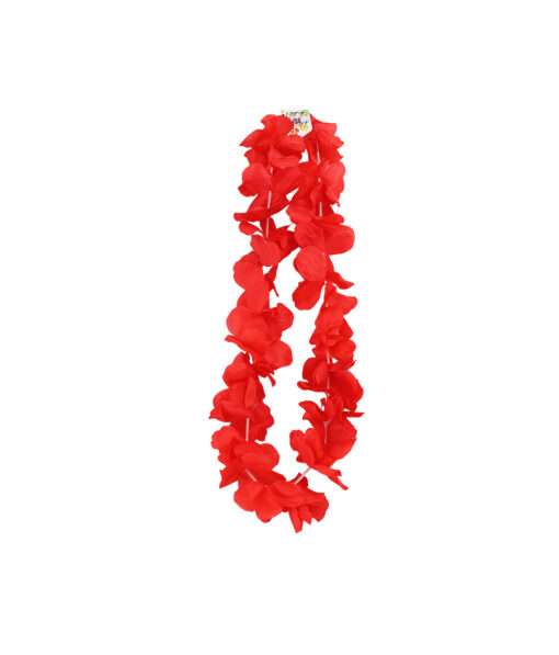 Red Flower Lei