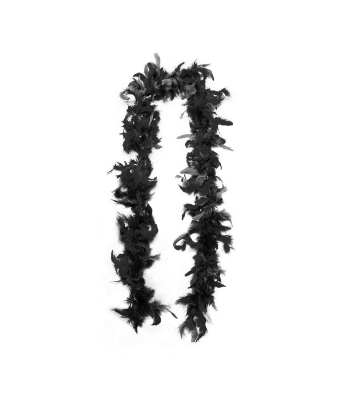 Black Feather Boa | LookSharpStore