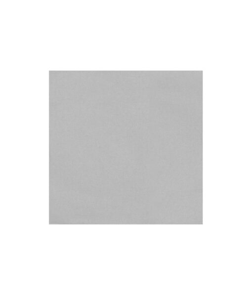Large napkin in metallic silver colour coming in pack of 50 sheets
