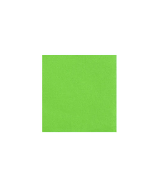 Small napkin in lime green colour coming in pack of 50 sheets