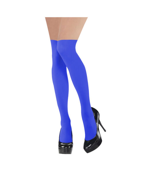 Royal blue stockings