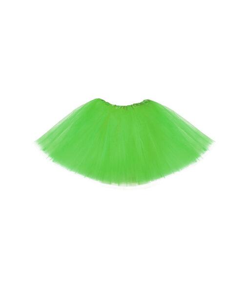Tutu in lime green colour with sequin design in size of 40cm