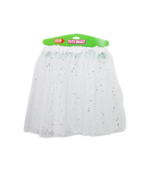 White Sequin Adult Tutu 40cm