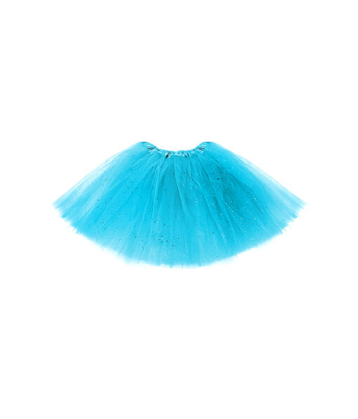 Tutu in light blue colour with sequin design in size of 40cm