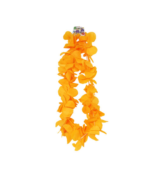 Orange Flower Lei