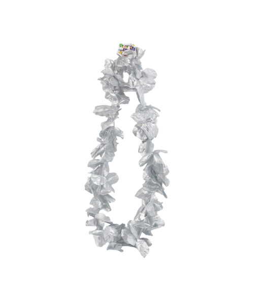 Silver Flower Lei