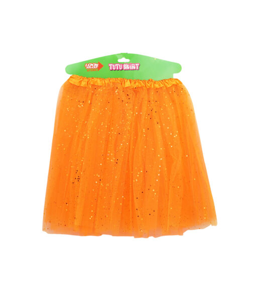 Orange Sequin Adult Tutu 40cm