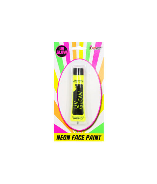 Neon Yellow Face Paint