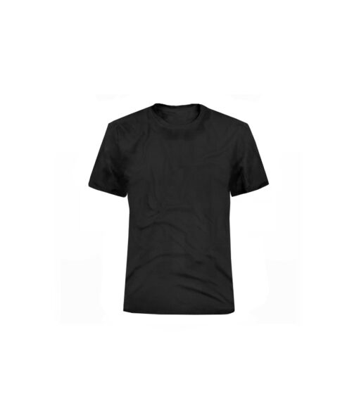 Plain classic black t-shirt