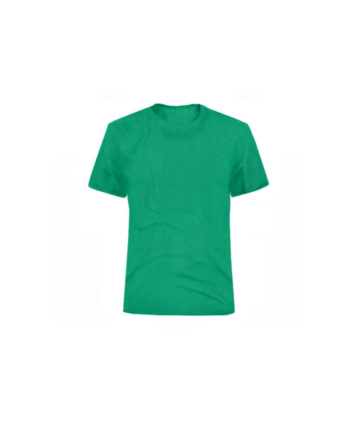 Plain classic emerald green colour t-shirt