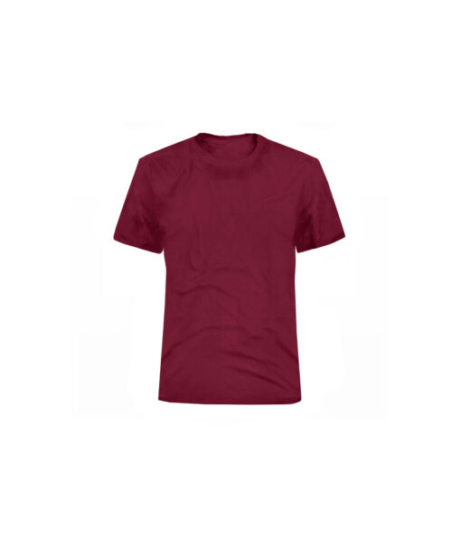 Plain classic maroon red colour t-shirt