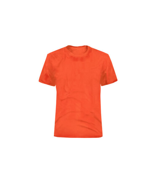 Plain classic orange colour t-shirt