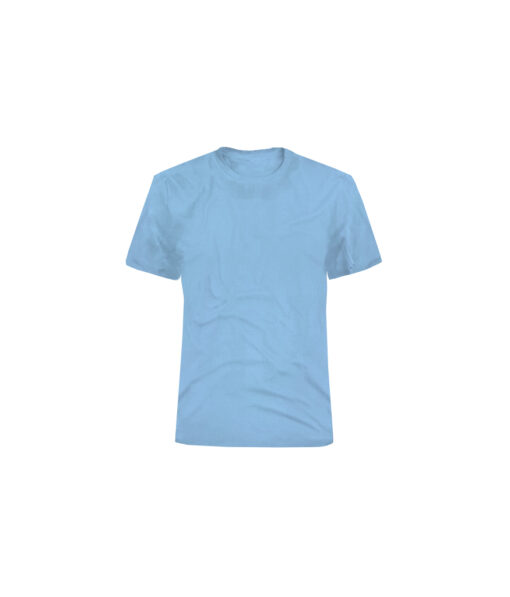 Plain classic light powder blue t-shirt