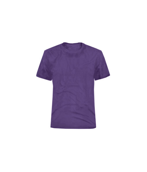 Plain classic purple colour t-shirt