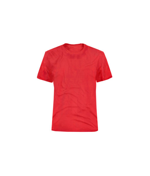 Plain classic red colour t-shirt