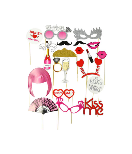 Bride to be party photo props