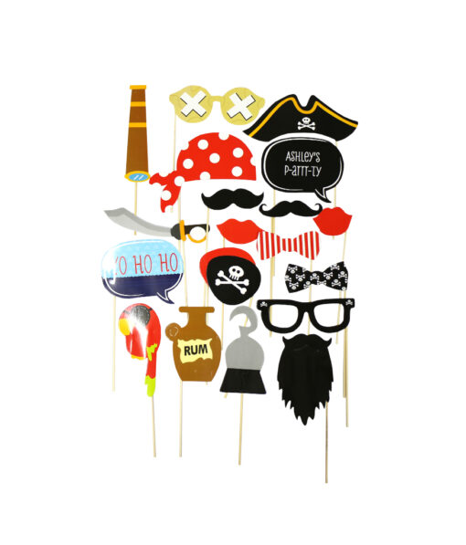 Pirate party photo props