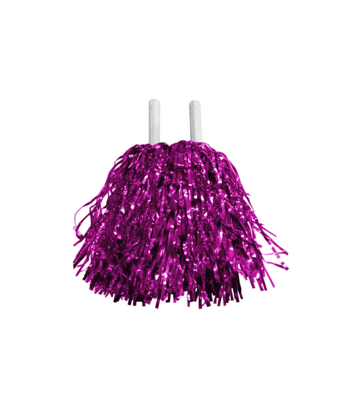 Hot Pink Pompoms – LookSharpStore