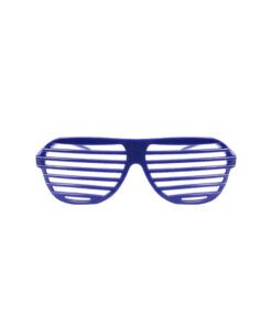 Plain shutter glasses in royal blue colour