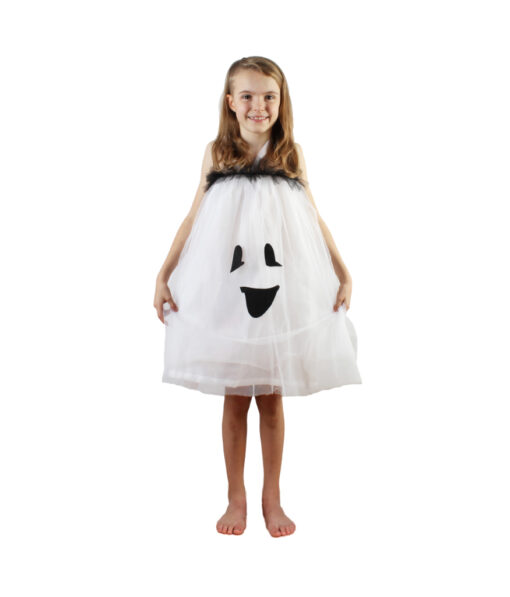 Little ghost dress up halloween costume for children