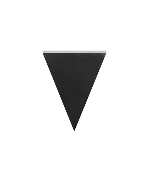 Black flag bunting in length of 10m