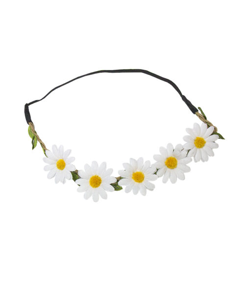 Natural Daisy flower headband crown