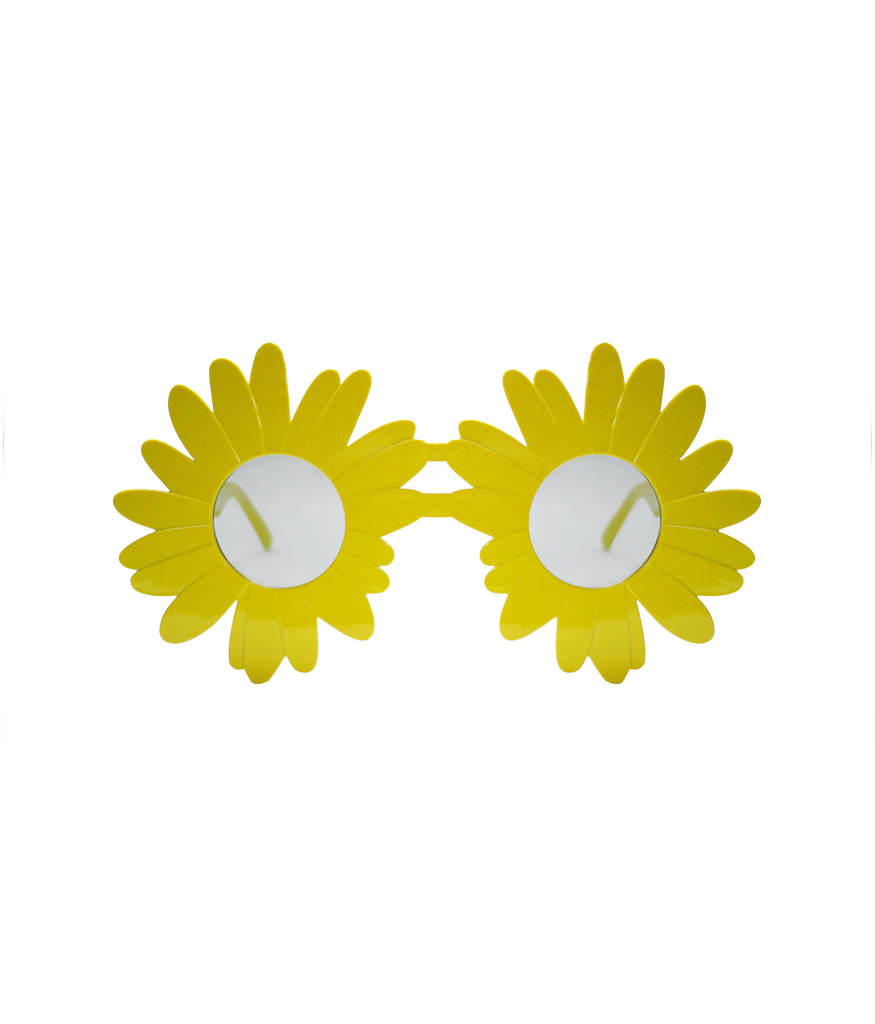 Flower Sunglasses White – Pigment