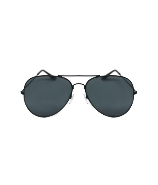 Aviator style party glasses with tinted black lens