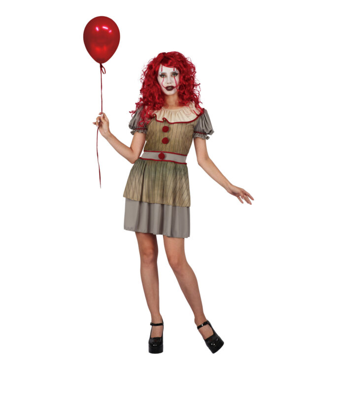 Creepy Clown Dress – LookSharpStore