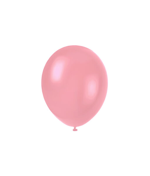 Plain light pink latex balloon in 12inch size and coming in pack of 50