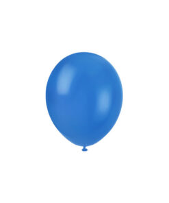 Plain metallic blue latex balloon in 12inch size and coming in pack of 50