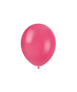 Plain metallic hot pink latex balloon in 12inch size and coming in pack of 50