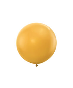 Plain gold latex balloon in 36inch size and coming in pack of 1