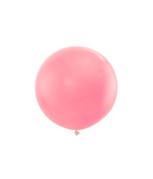 Plain light pink latex balloon in 36inch size and coming in pack of 1