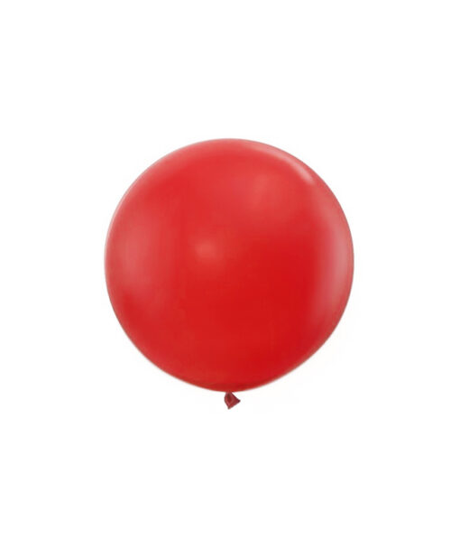 Large red latex baloon