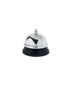 Silver desk call bell