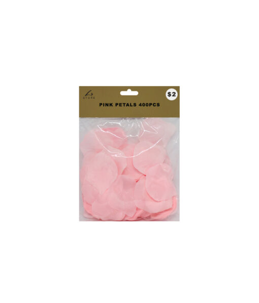 Pink petals in pack of 400