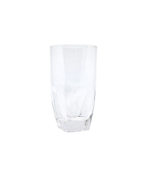 Clear glass hi ball cup in capacity of 370ml