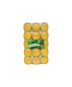 Citronella scented tealight candles in pack of 30