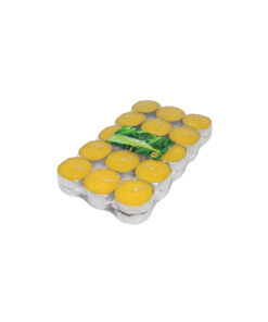 Citronella scented tealight candles in pack of 30