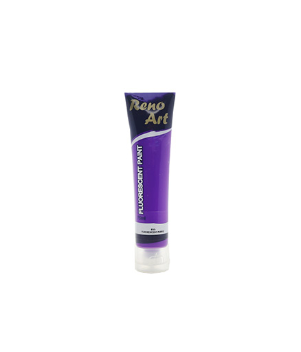 fluorescent purple acrylic paint