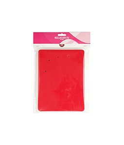 Gobake red modelling work pad in size of 18.5cm x 24cm