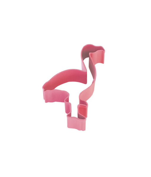 Pink flamingo cookie cutter in size of 10cm