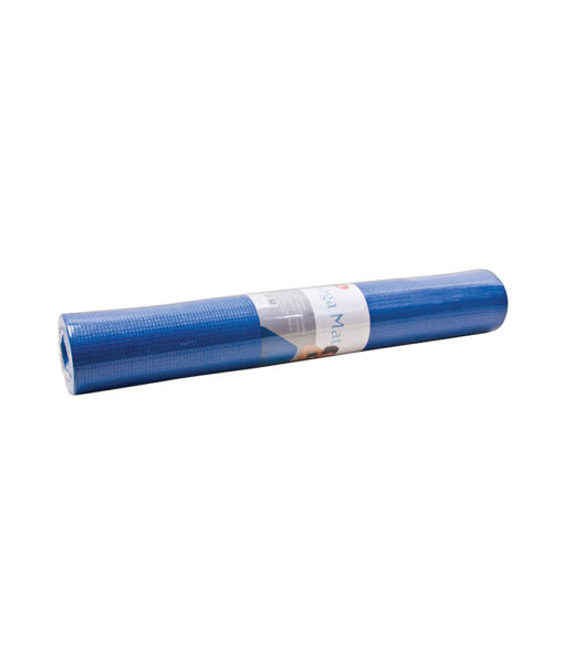 Yoga mat in dark blue colour and size of 173cd x 61cm