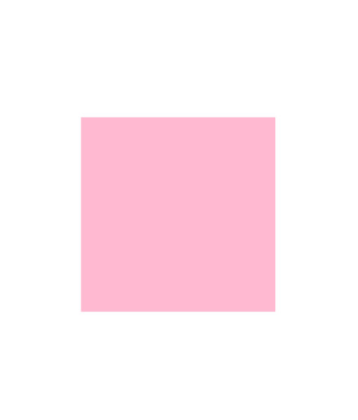 Light pink square masonite cake board in size of 8in