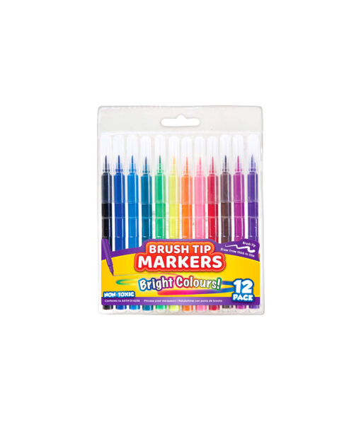 Brush Tip Markers 12pk