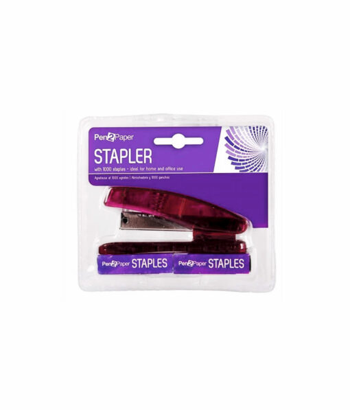 Stapler With Staples